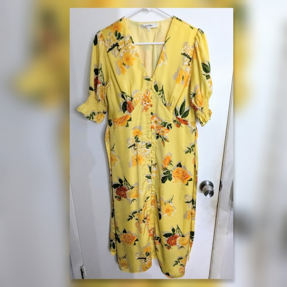 Retro 40s style Midi Dress